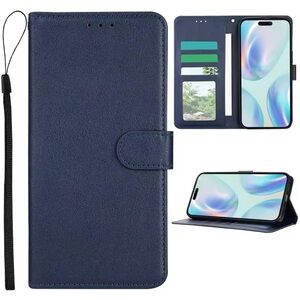 Navy Blue iPhone 12 Pro Wallet Case